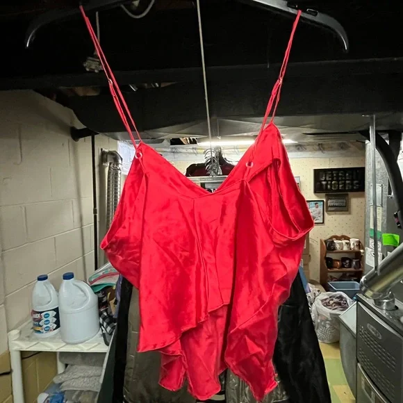 Frederick's of Hollywood Vibrant Red Camisole Giveaway - Picture 2 of 4